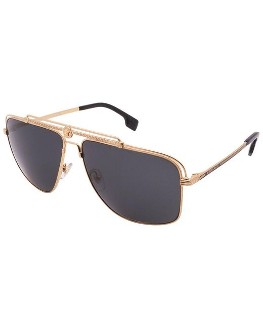 Versace Metallic Ve2242 61mm Sunglasses