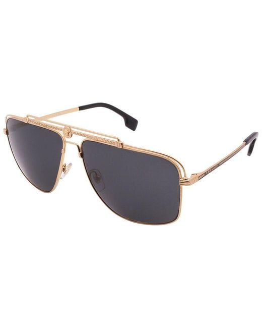 Versace Metallic Ve2242 61mm Sunglasses for men