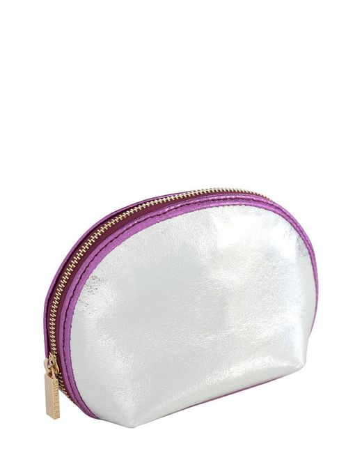 Shiraleah White Skyler Cosmetic Pouch