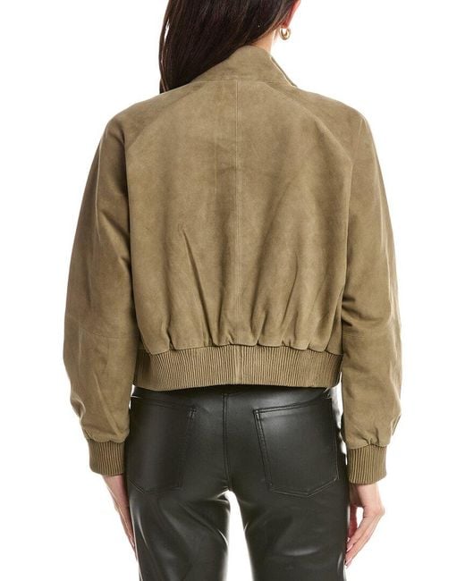 Walter Baker Brown Bowie Suede Jacket