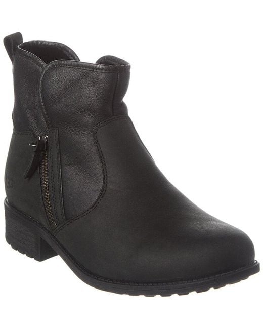 Ugg Black Lavelle Leather Boot