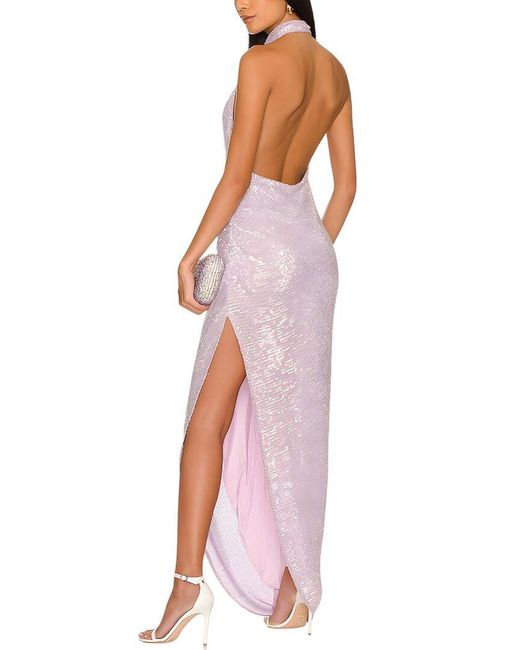 Linda Charm Pink Maxi Dress