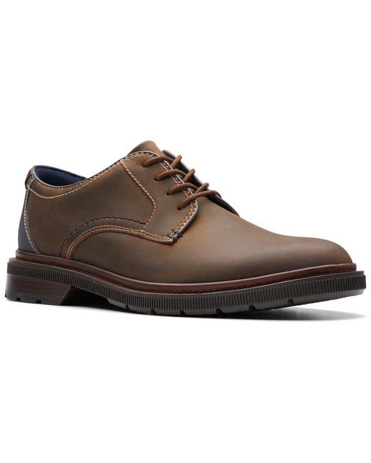 Clarks Brown Burchill Oxford for men