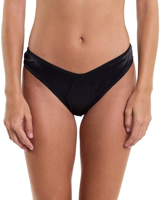 Hanky Panky Black D&D High Cut Thong
