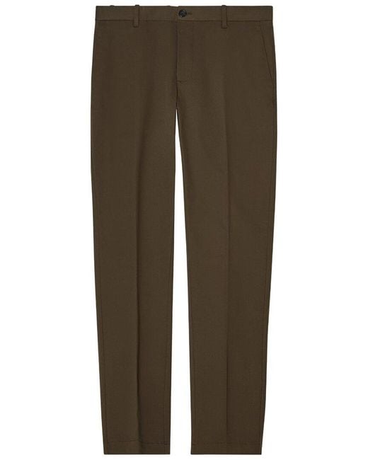 Robert Talbott Green Douglas Brushed Chino Pant for men