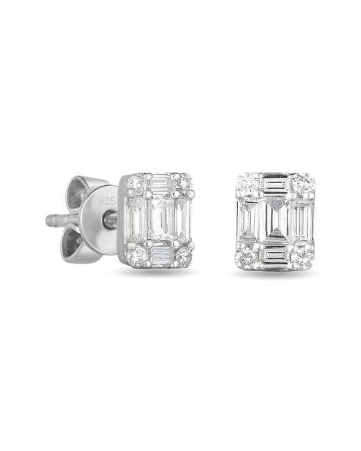 Donatello Gian Metallic Cz Earrings