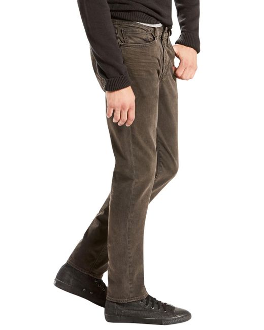 Levi's 511 Slim Fit Devil's Jeans in Brown for Men | Lyst UK