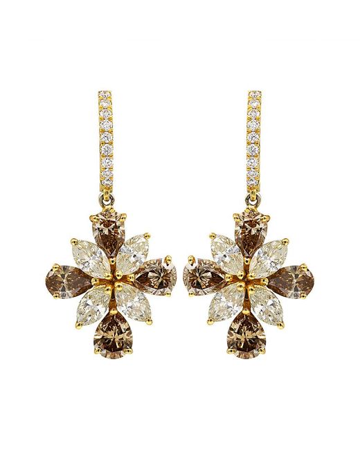 Diana M Metallic Fine Jewelry 18k 4.00 Ct. Tw. Diamond Earrings