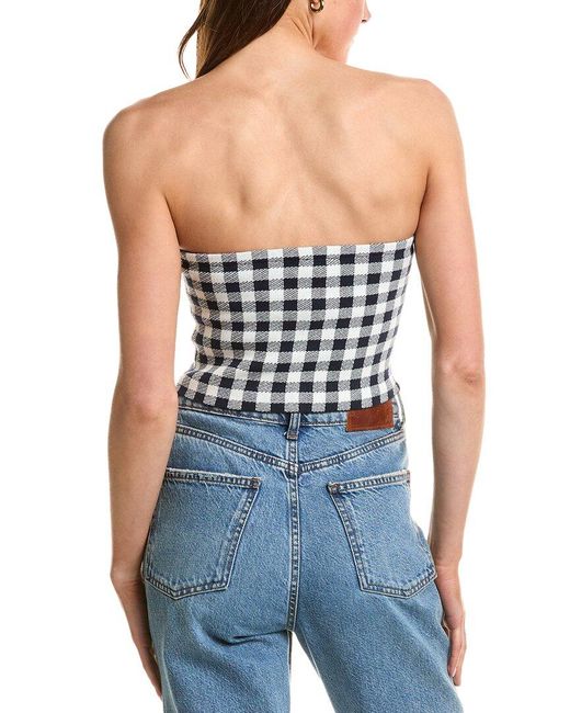 Kule Blue Tube Top