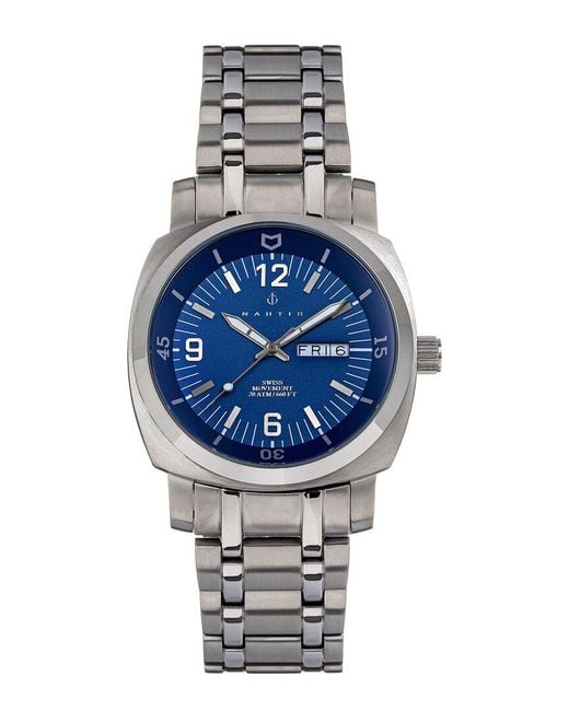 Nautis Blue Stealth Watch for men