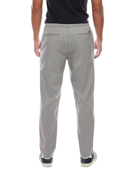 Scotch & Soda Gray Drawstring Melange Pant for men