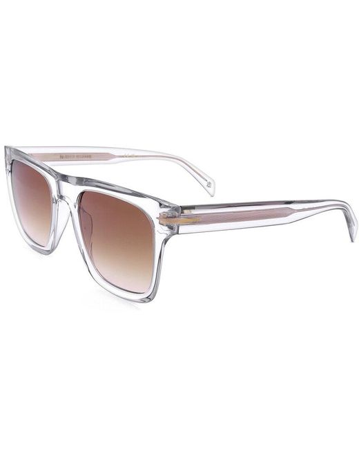 David Beckham White 54Mm Sunglasses for men