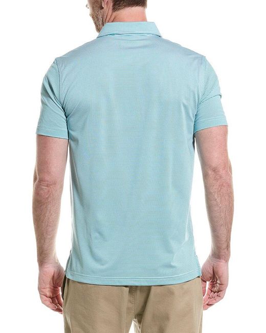 Brooks Brothers Blue Golf Polo Shirt for men