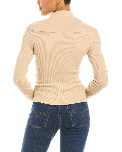 Autumn Cashmere Blue Cashmere-blend Sweater