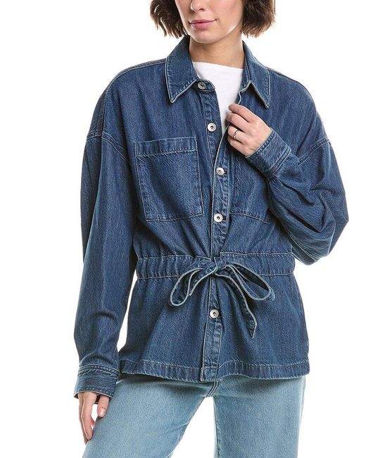 Rag & Bone Blue Layla Jacket