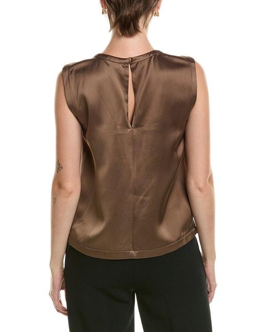 Officine Generale Brown Grace Solid Top