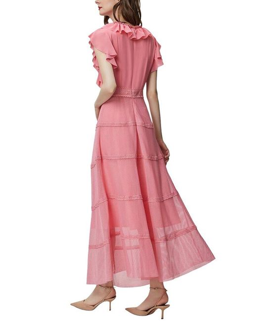 BURRYCO Pink Brc By Maxi Dress