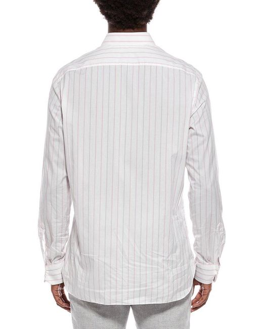 Isaia White Shirt for men