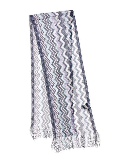 Missoni Blue Scarf