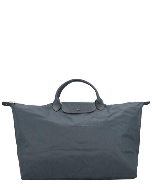 Longchamp Blue Le Pliage One Large Travel Bag