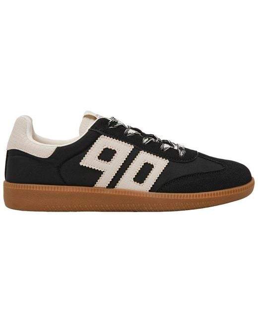 Steve Madden Black Founded Sneaker