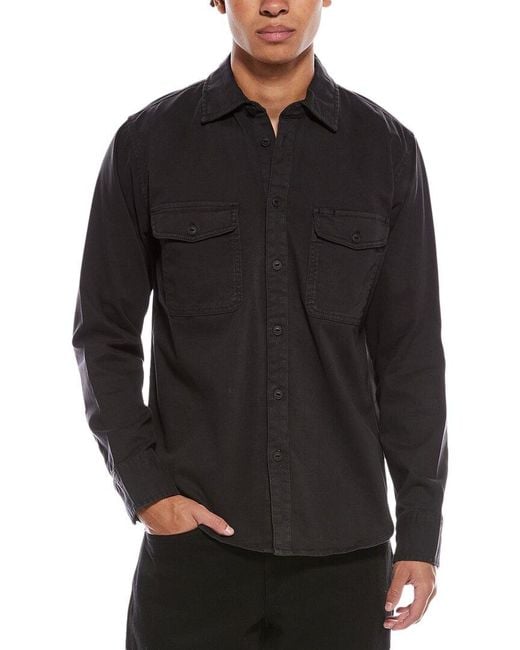 Rag & Bone Black Jack Shirt for men