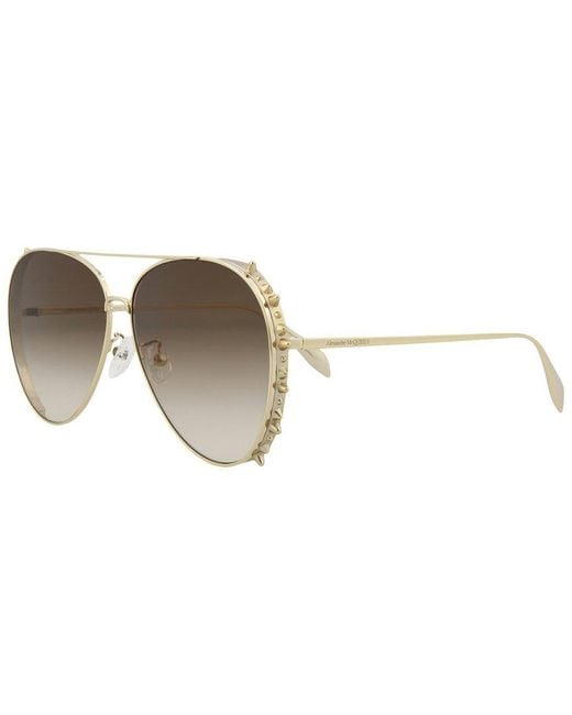 McQ Alexander McQueen White 63mm Sunglasses for men