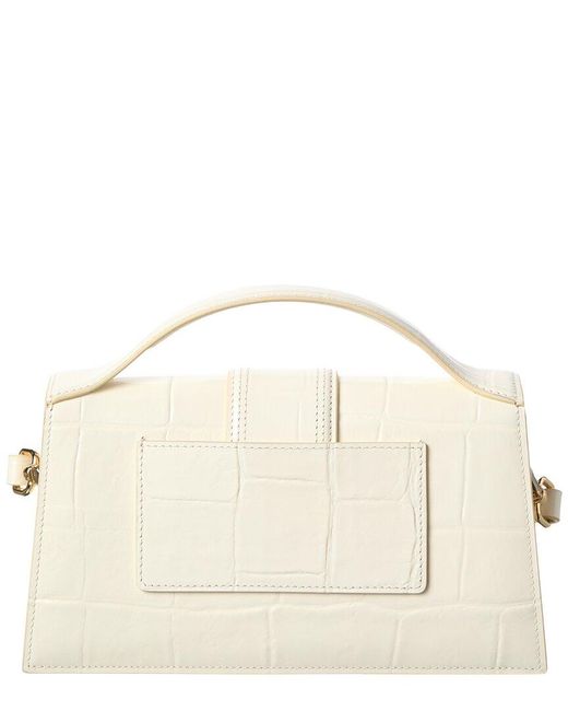 Jacquemus Natural Le Grand Bambino Leather Shoulder Bag