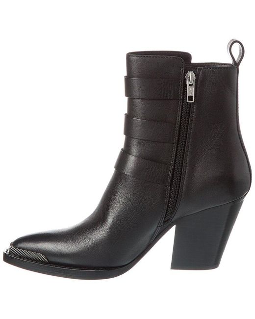 Ash Black Edwin S Leather Boot