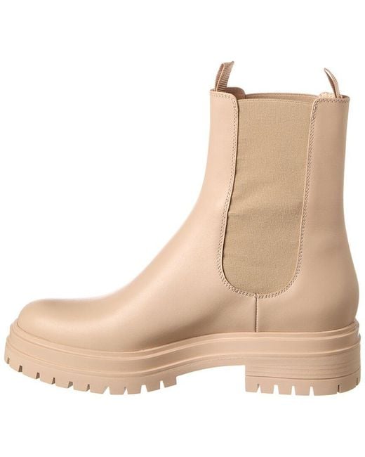Gianvito Rossi Natural Chester Leather Boot