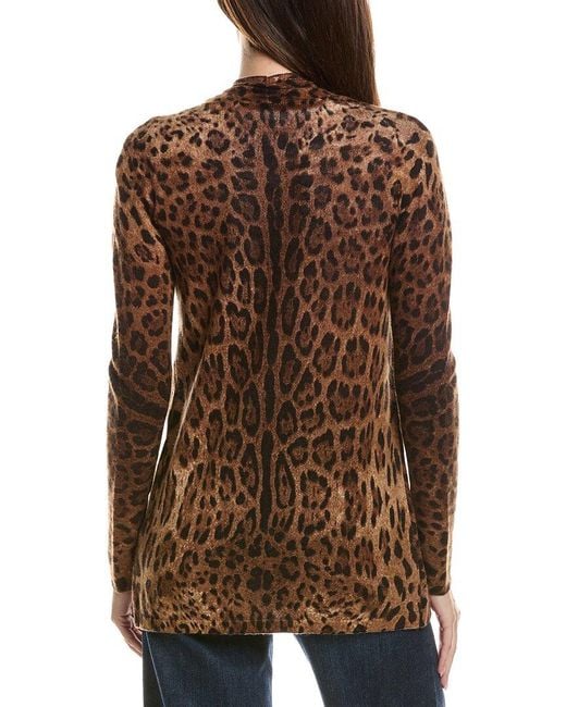 Sofiacashmere Brown Wool & Cashmere-Blend Open Car Coat