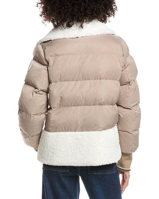Scotch & Soda Natural Anika Padded Puffer Jacket