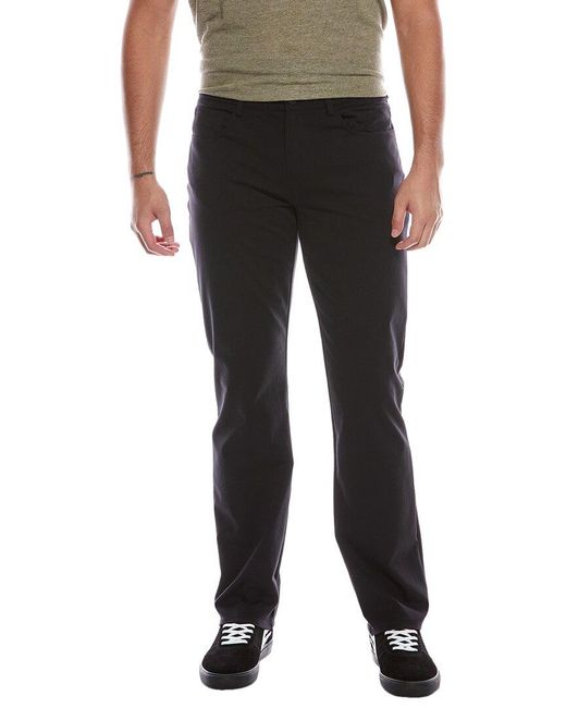 7 For All Mankind Black The Straight Tech Pant for men