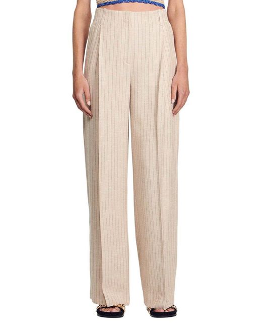 Sandro Natural Ronyte Pant
