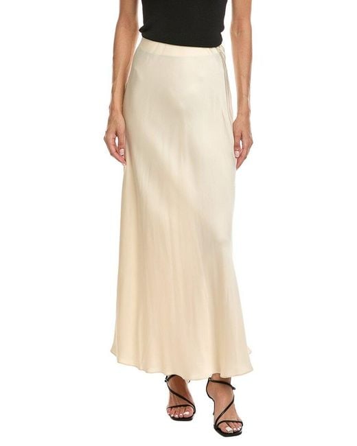 Tommy Bahama Natural Satin Maxi Skirt