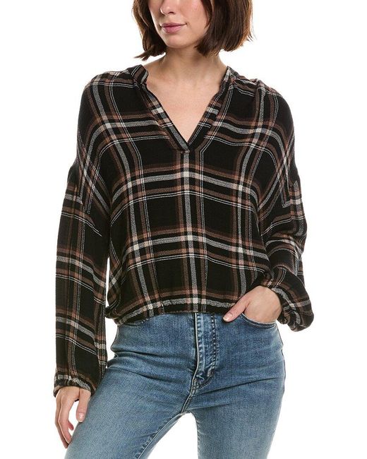 Bella Dahl Black Blouse