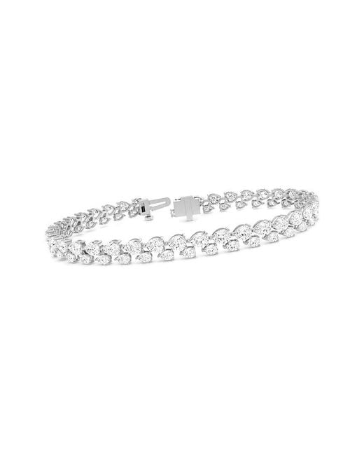 Lab Grown Diamonds White 14K 6.29 Ct. Tw. Lab-Grown Diamond Tennis Bracelet