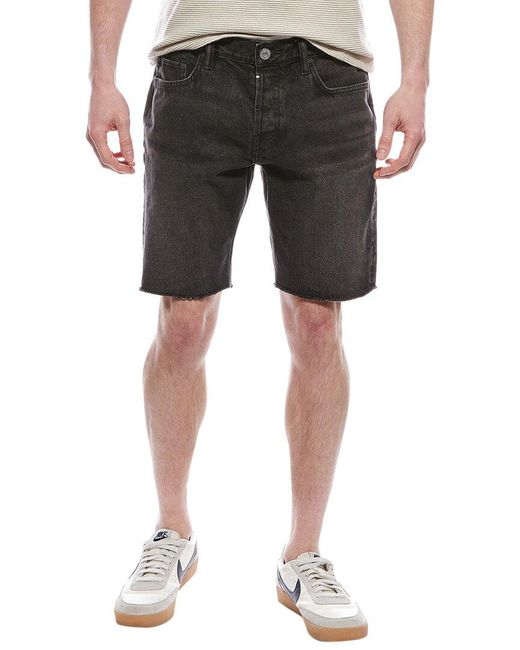 AllSaints Black Switch Washed Short for men