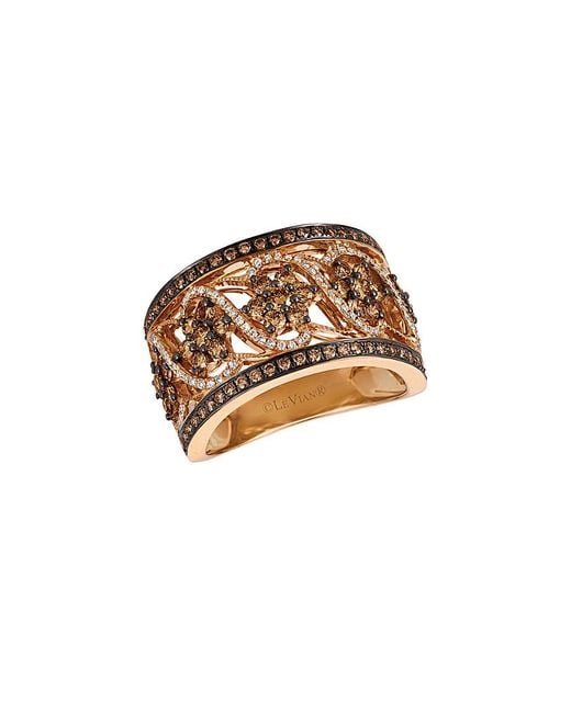 Le Vian Multicolor Le Vian 14k Rose Gold 1.35 Ct. Tw. Diamond Ring