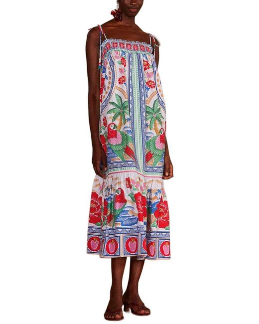 Farm Rio Red Maxi Dress