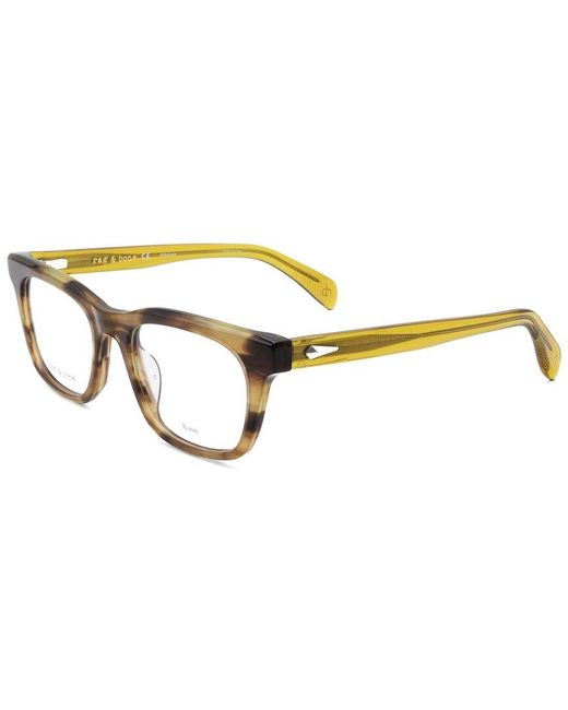 Rag & Bone Yellow 52Mm Optical Frames