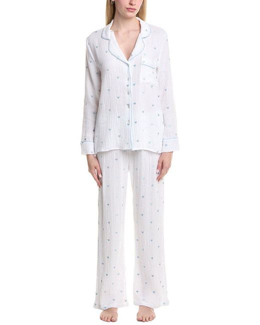 Splendid White 2Pc Lottie Love Gauze Set