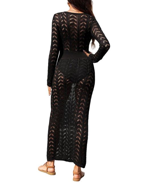 ENJOY PETRA Black Beach Dress