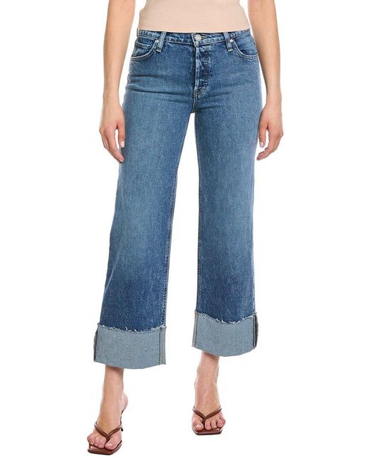 Hudson Blue Rosie High-rise Mallorca Wide Leg Jean