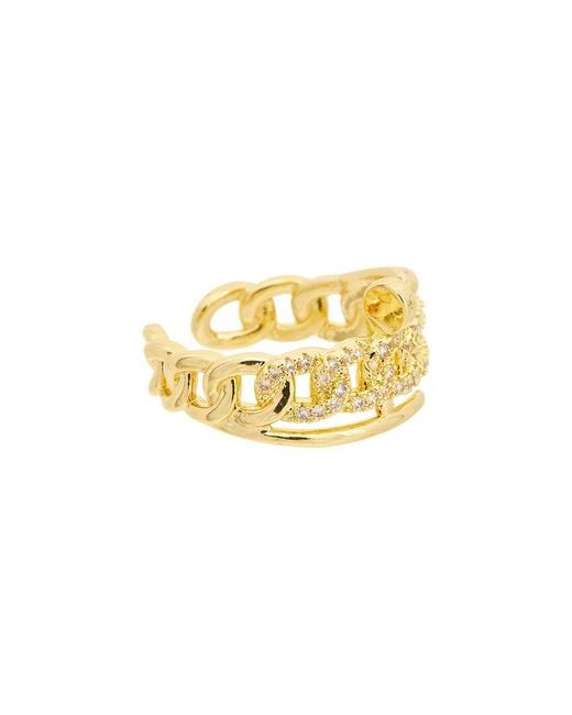 Juvell Metallic Plated Cz Ring