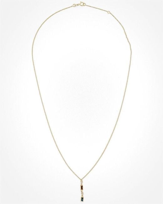 Italian Gold Metallic 14K Necklace