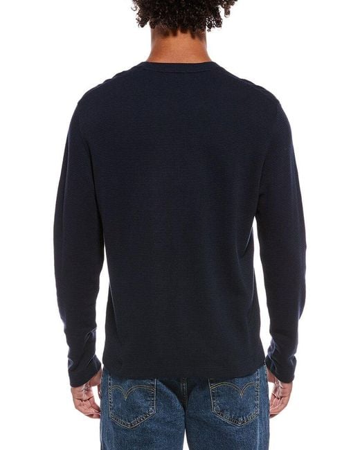 Theory Blue Delroy T-Shirt for men