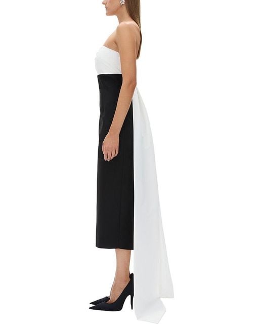Rachel Gilbert Black Odette Column Dress