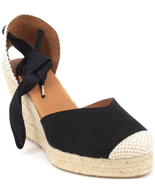 Menina Step Black Jimena Espadrille