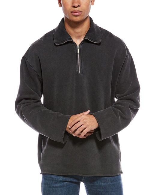 Helmut Lang Black Upstate 1/4-Zip for men